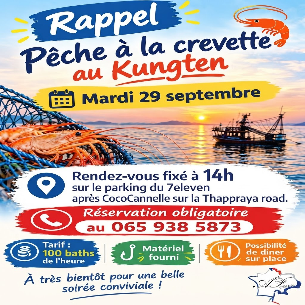 Peche a la crevette 29-09-2026